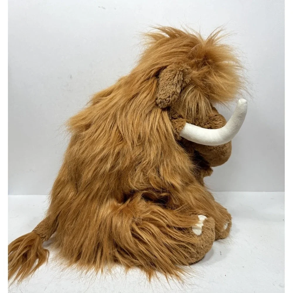 NEW Jellycat Maximus Mammoth BNWT Large Brown Prehistoric Dinosaur Retired Plush